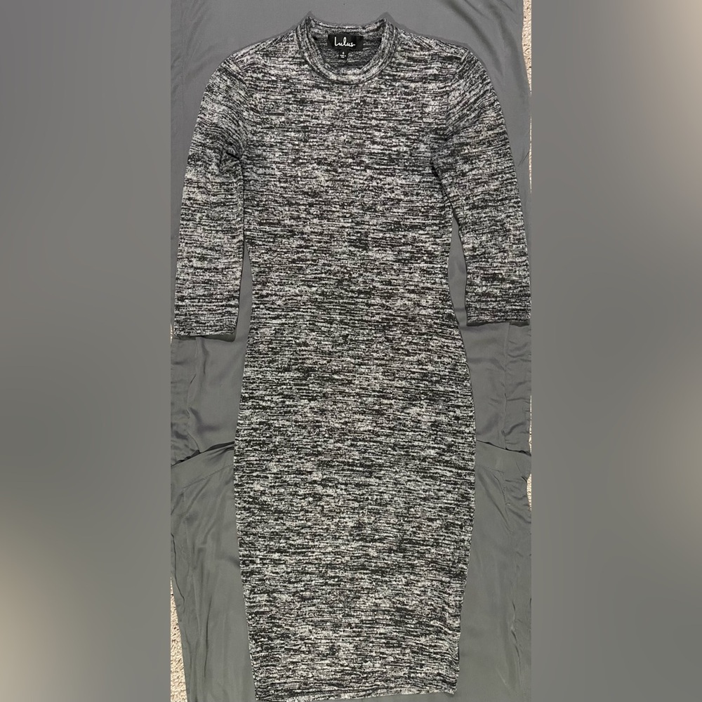 Lulus bodycon sweater dress